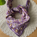 FOULARD DUPATTA CASSIS