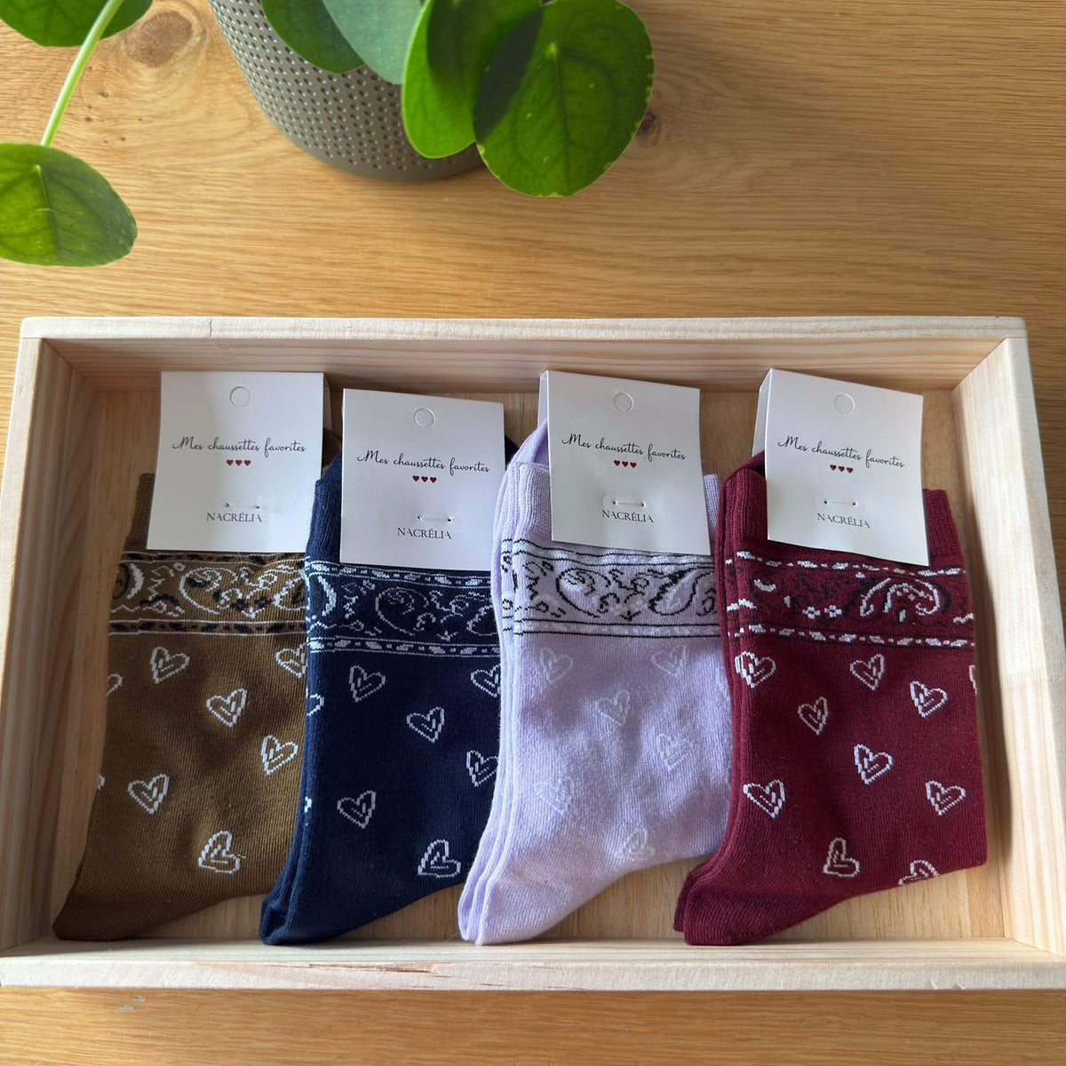 CHAUSETTES BANDANA