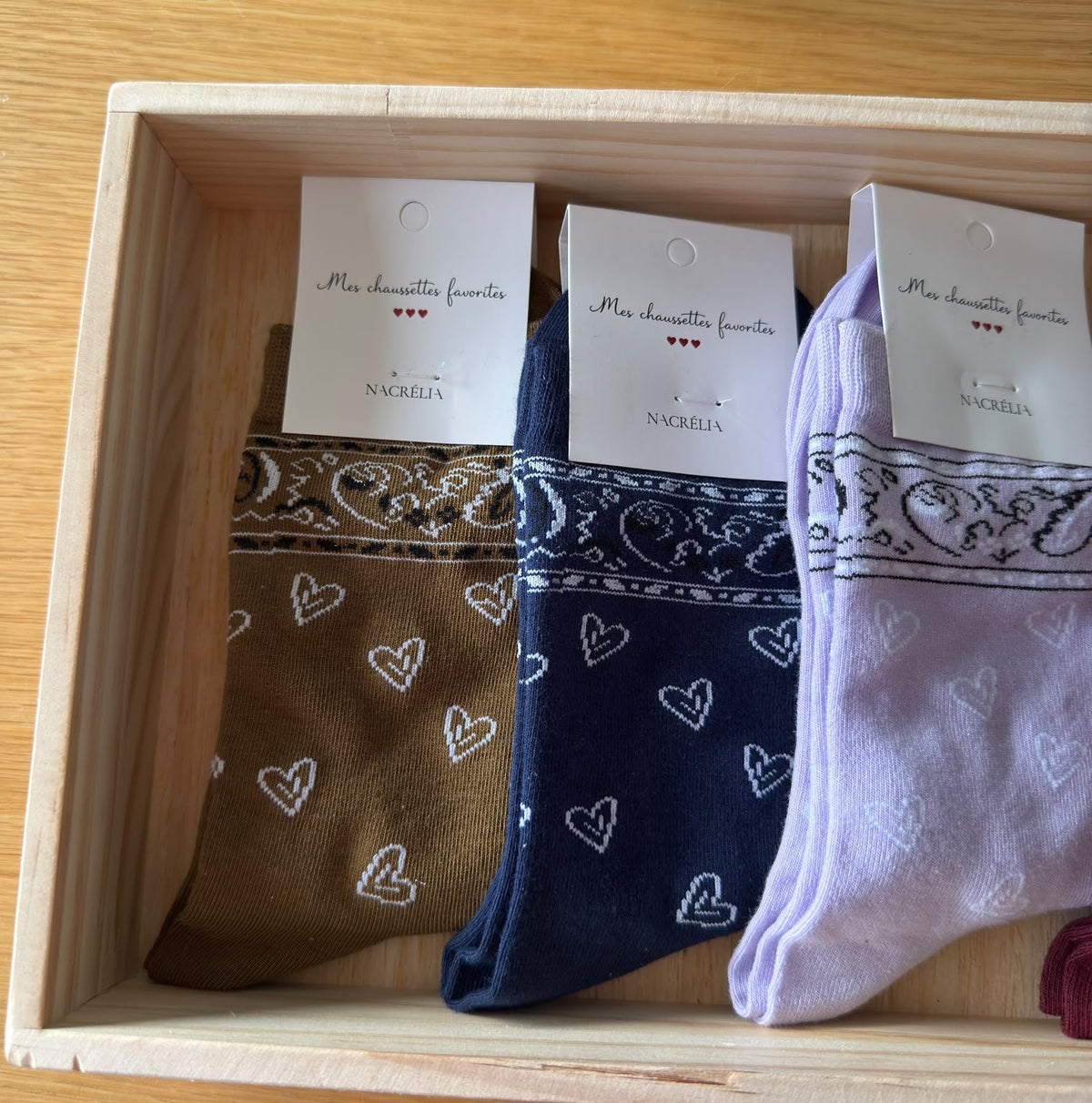 CHAUSETTES BANDANA