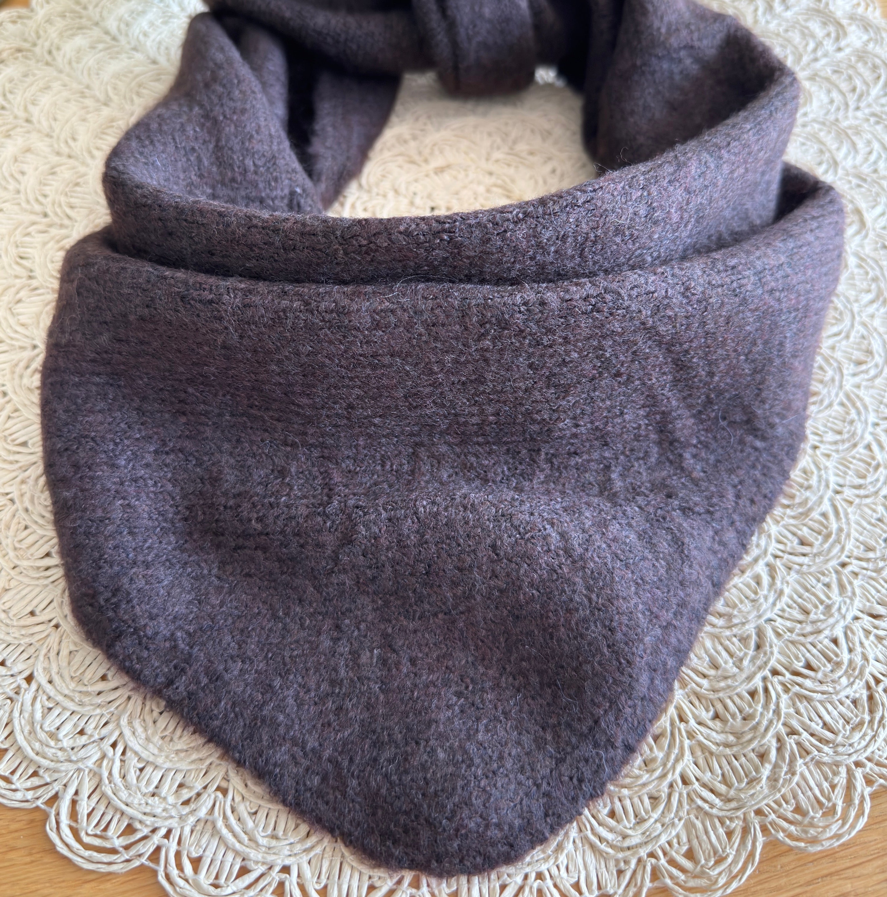 MAILLE TRIANGLE ANATOLE MARRON