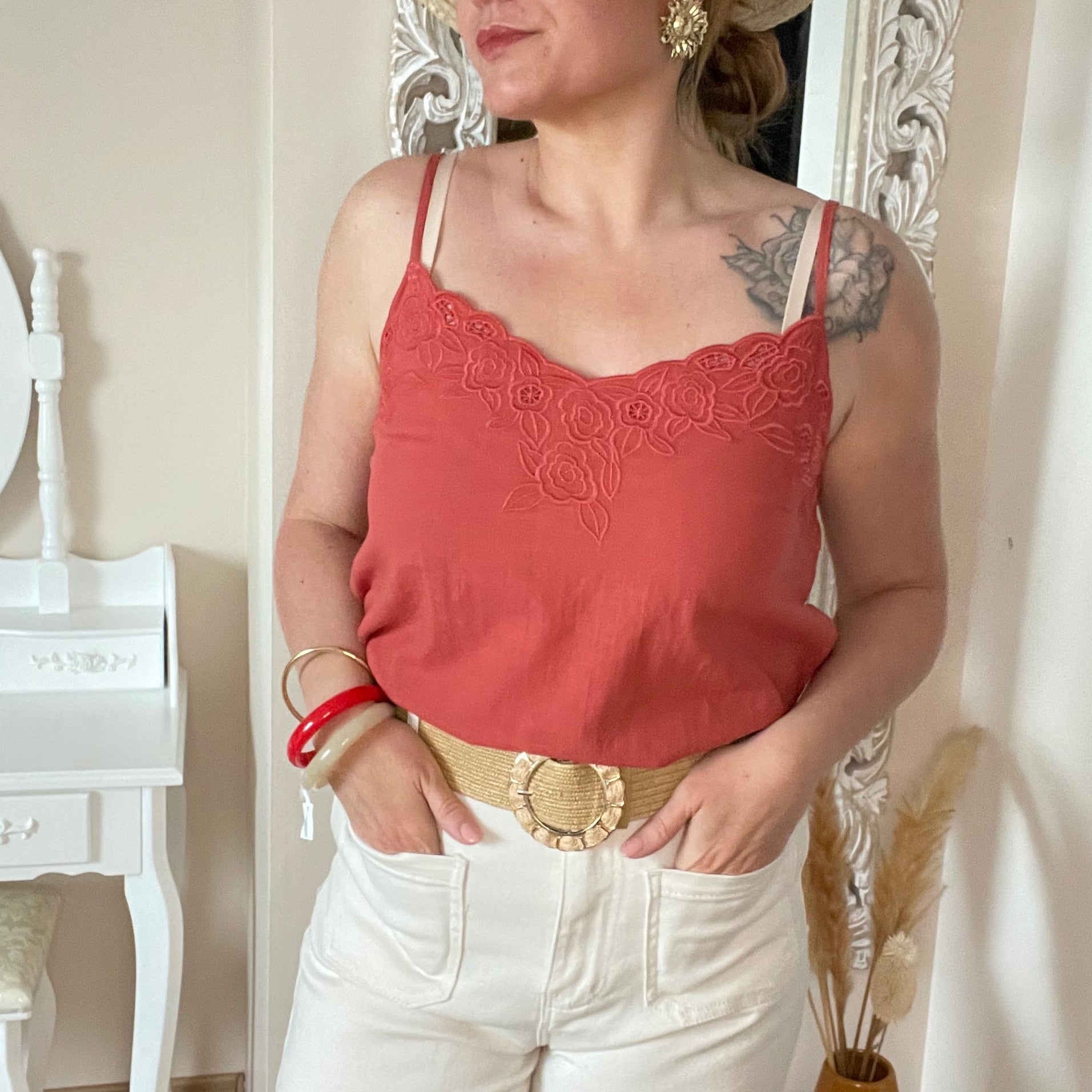 TOP LUNA TERRACOTTA