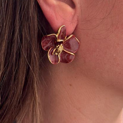 BOUCLES D'OREILLES MAGNIOLIA