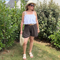 SHORT MARIUS CHOCOLAT