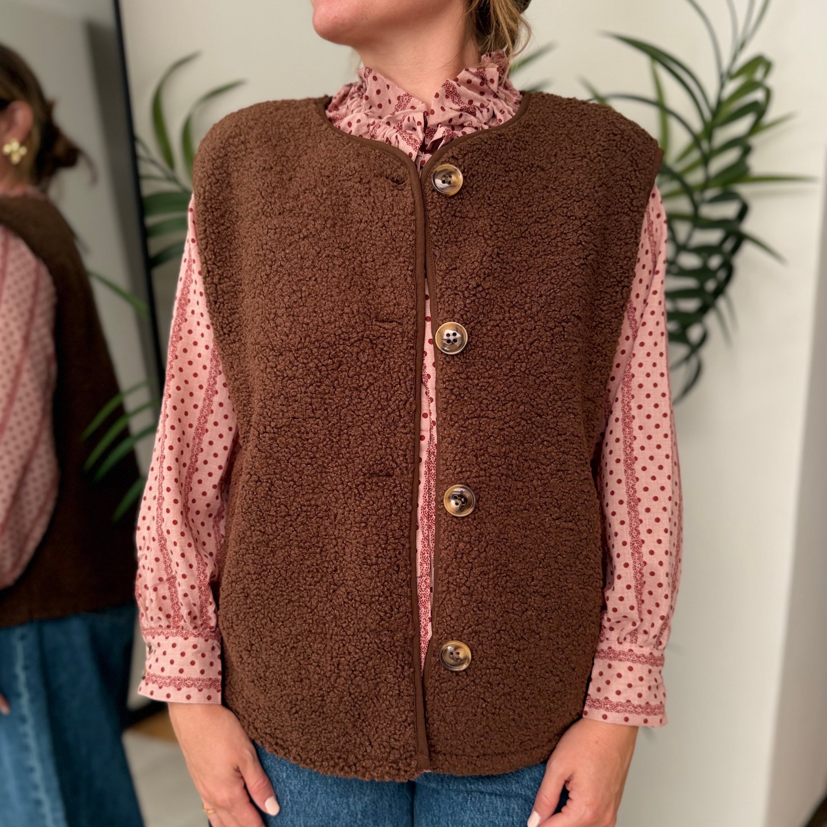 GILET TEDDY