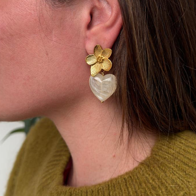 BOUCLE D'OREILLES AMOUR