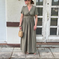 ROBE ELEONORE KAKI