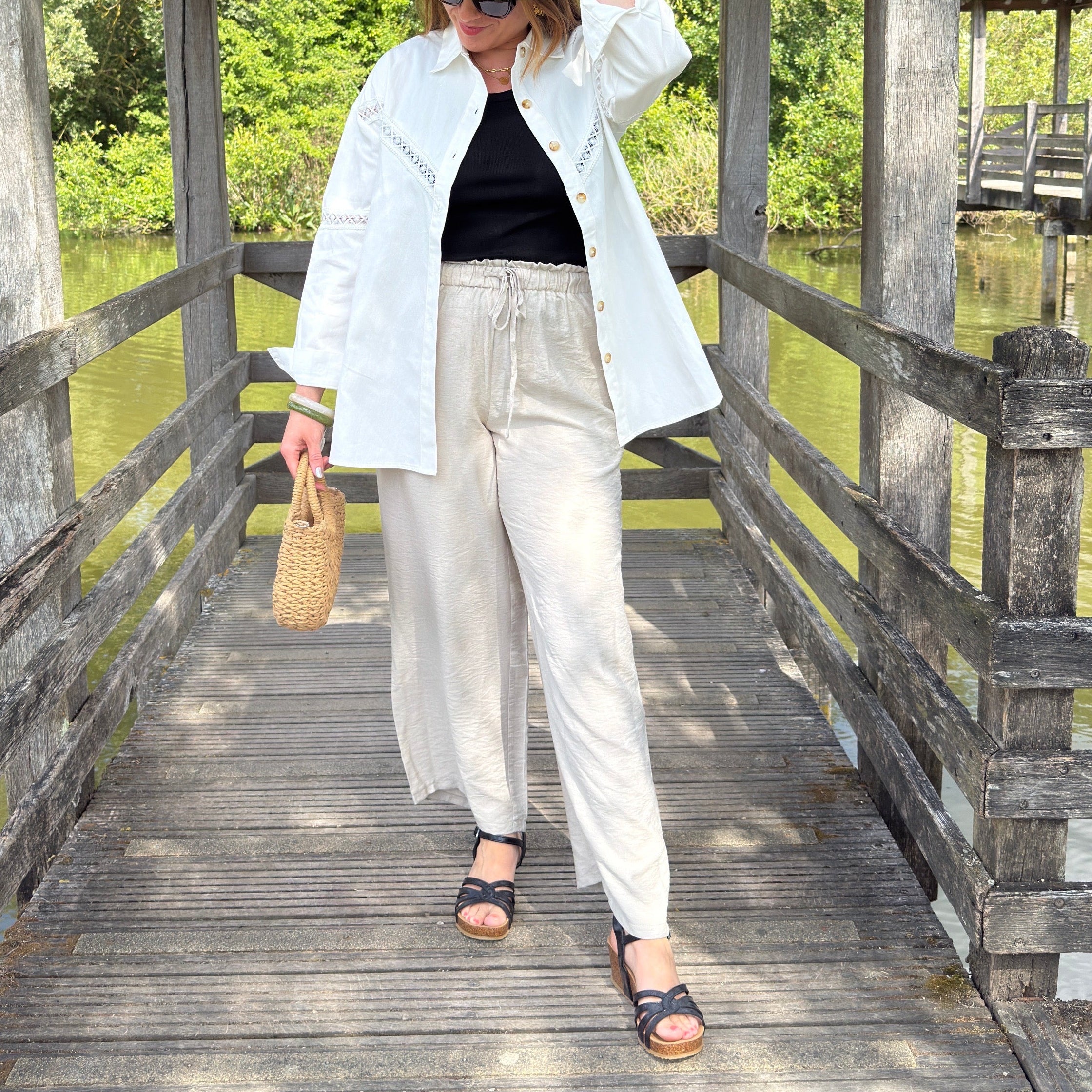 PANTALON CALYPSO BEIGE