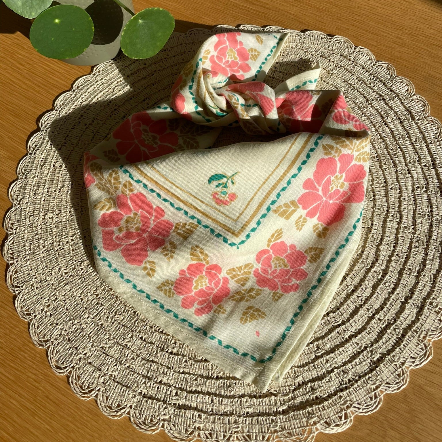 FOULARD ROSE