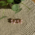 BOUCLES D'OREILLES GIGI ROSE PASTEL